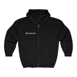 Panzura Logo Unisex Zip-up Hoodie